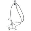 Deluxe Wall Mount Grooming Faucet 8″ Center w/Vacuum Breaker - PFWH.COM