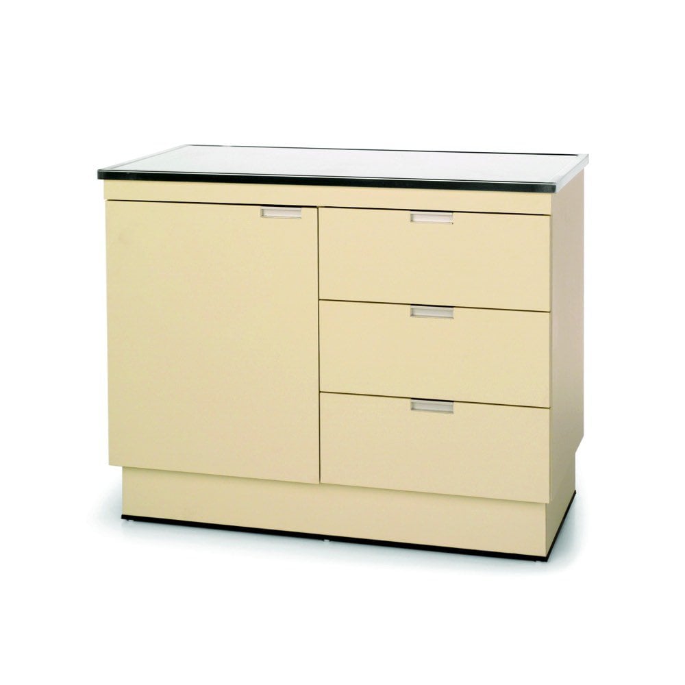 VetLine 58 Inch Full Flush Exam Table with Stainless Steel Top