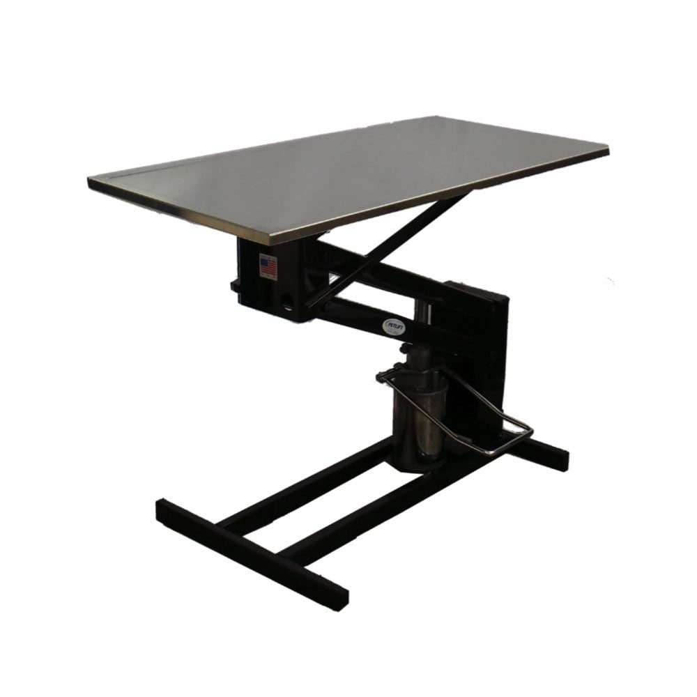 VetLine Economy Hydraulic Exam Table with Stainless Steel Top
